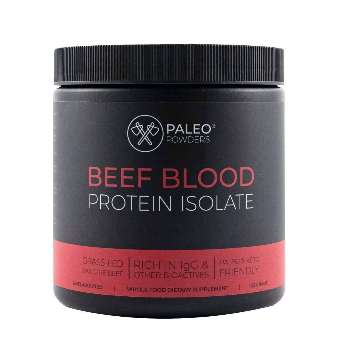 Paleo Beef Blood Protein Isolate - Grass - Fed - 150 grams - Uno Vita AS
