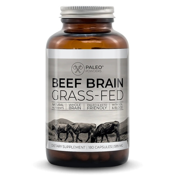 Paleo Beef Brain – Grasgefüttert – 180 Kapseln – Uno Vita AS