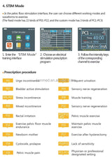 Pelvic Floor electrostimulator with biofeedback EMG - Uno Vita AS