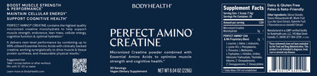 Perfect Amino Creatine - Powerful Creatine Monohydrate Blend - Uno Vita AS