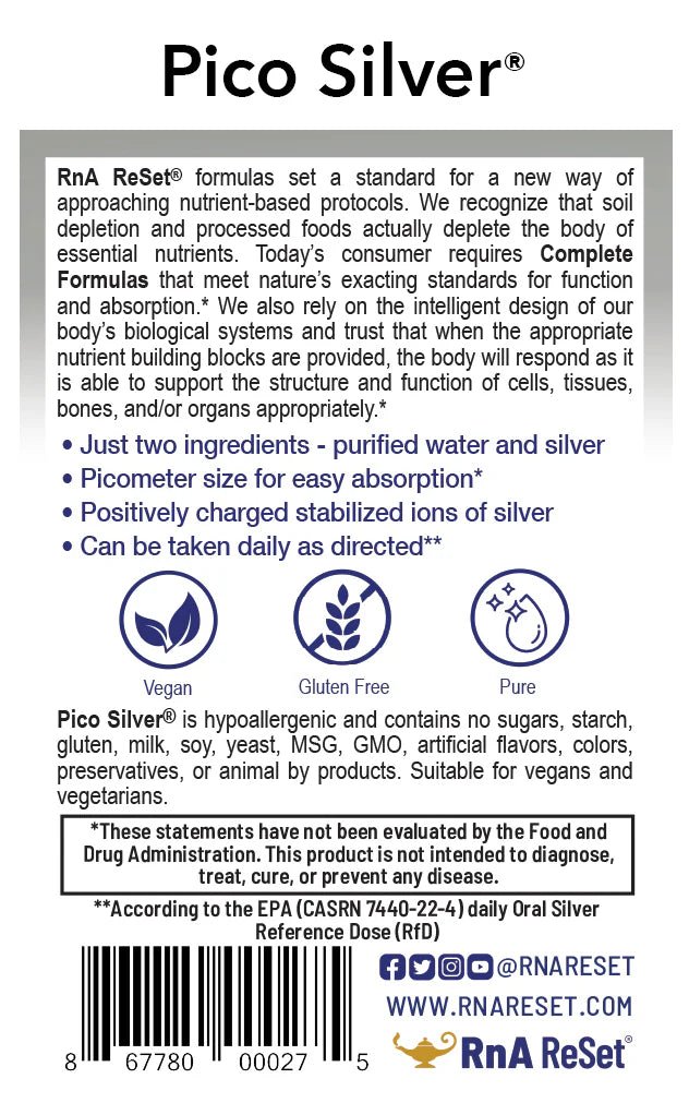 Pico Silver (240 ml) - Uno Vita AS