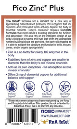 Pico Zinc Plus (240 ml) - Uno Vita AS