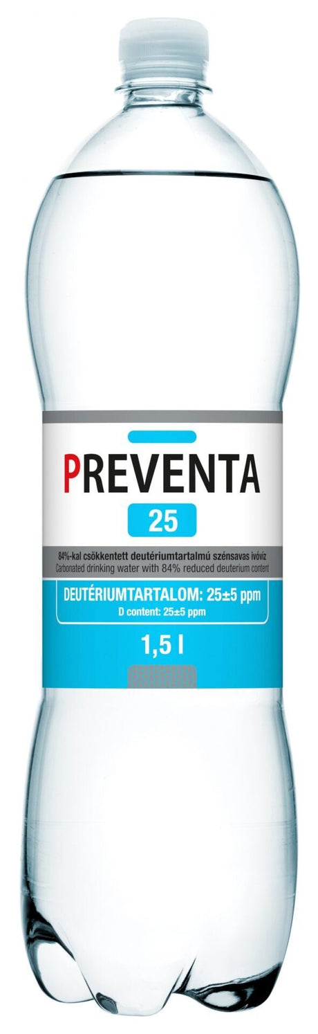 Preventa 25 deuterium - utarmat dricksvatten (18 liter) - Uno Vita AS