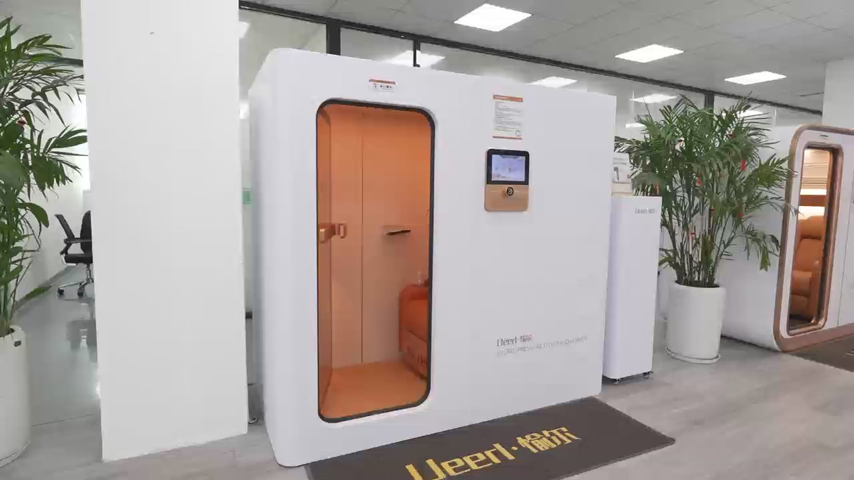 Uno Vita's Ueerl V3 Premium Edition Hard-Shell Hyperbaric Oxygen Chamber for One Person