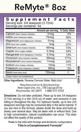 ReMyte Mineral Solution (480 ml) - Uno Vita AS