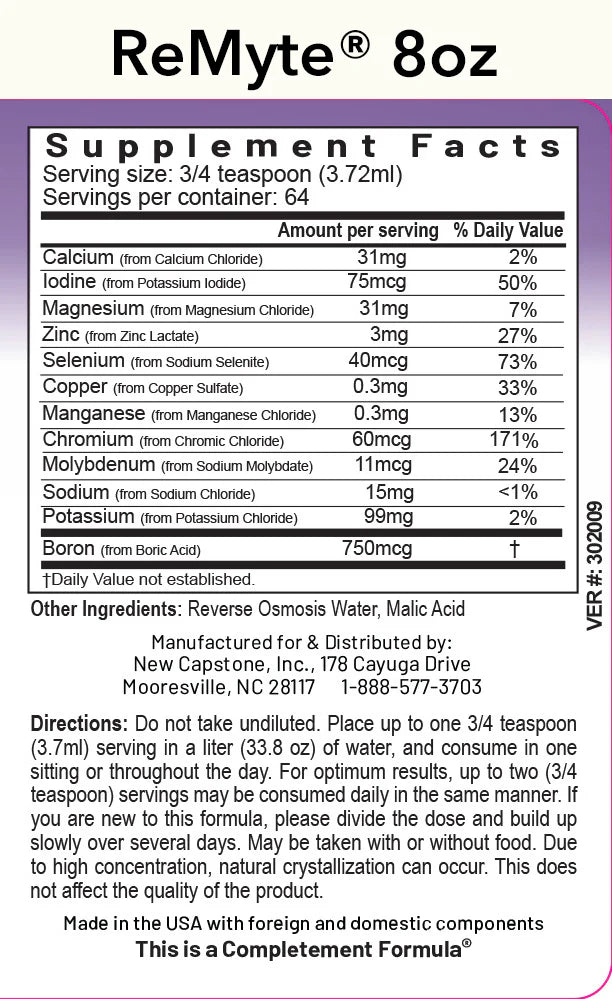 Solución mineral REMTE (480 ml)