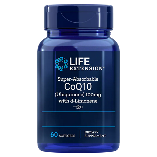 CoQ10 super-absorbable (ubiquinone) avec D-limons