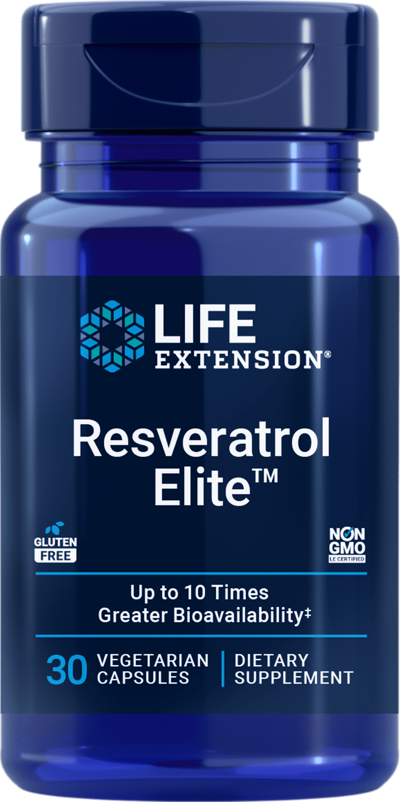 Life Extension Resveratrol Elite, 30 capsule vegetariane