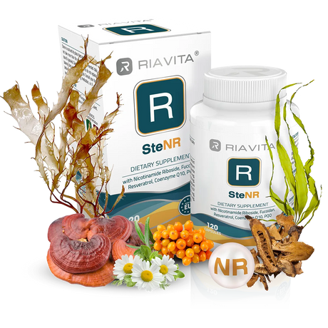 Riavita SteNR (Anti-aging with NR and Herbs) - Uno Vita AS