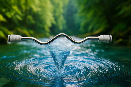 River of Life Vortex Water Revitalizer til filtre (3/8 tomme) - Uno Vita AS