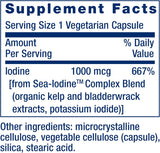 Mare - Iodio, 1000 mcg, 60 capsule vegetariane - Uno Vita AS