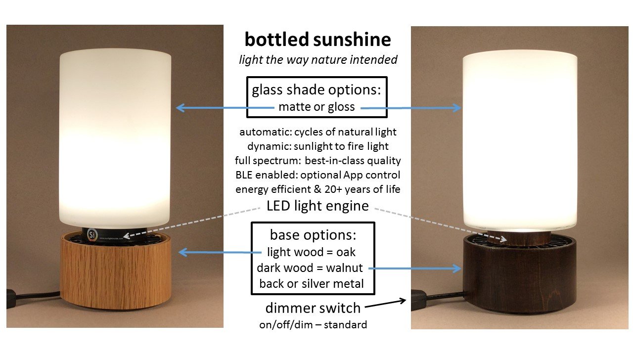 Bottle sunshine (oak) Uno Vita AS