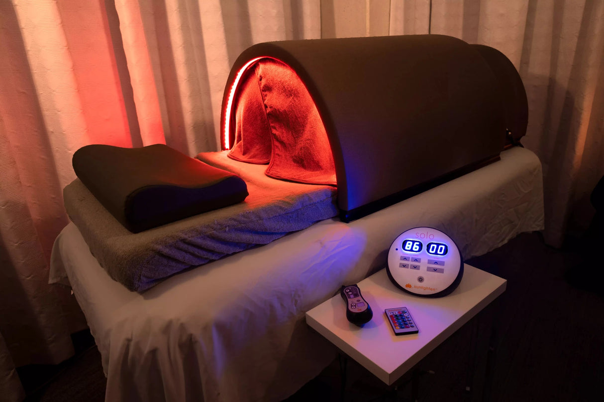 Sunlighten Solo System Chromo Bärbar Bastu - Uno Vita AS