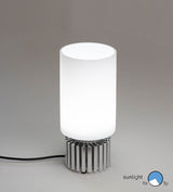 Sunshine in a Bottle (Silberfarbener Metallsockel) – Uno Vita AS