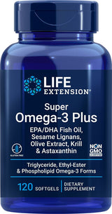 Super Omega-3 pluss (120 kapsler) - Uno Vita AS