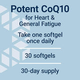 Super Ubiquinol CoQ10 with Enhanced Mitochondrial Support (200 mg) - Uno Vita AS