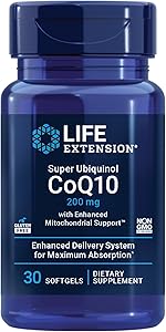 Super Ubiquinol CoQ10 with Enhanced Mitochondrial Support (200 mg) - Uno Vita AS