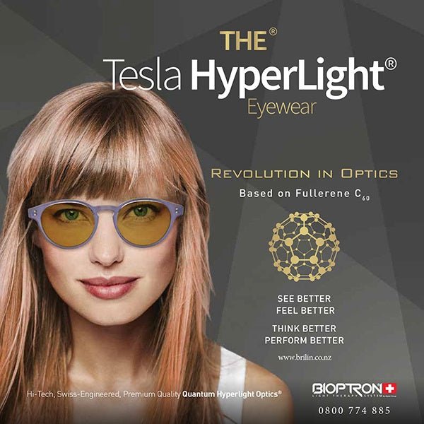 Tesla Bioptron Hyperlight Eyewear® (Oransje) - Uno Vita AS