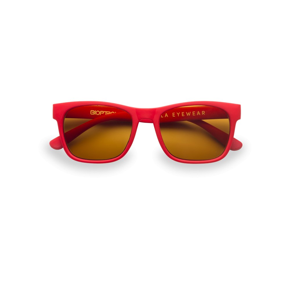 Tesla Bioptron Hyperlight Eyewear (Red, Kids) - Uno Vita AS