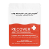 Envase rojo y blanco con el texto "Recover" y "15 tiritas" claramente diseñados, indicando el tipo de producto y sus propiedades.