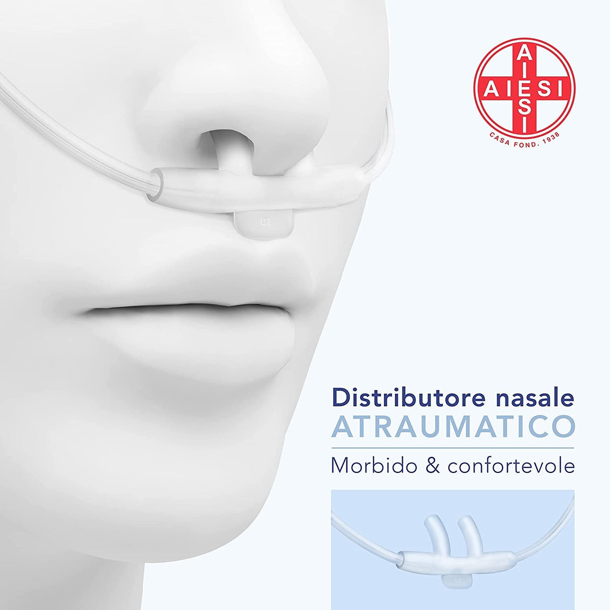 TiGA - MED Oxygen or Hydrogen Nasal Cannula for Adults (10 - pack) - Uno Vita AS