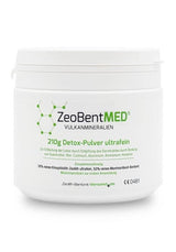 Ultra - Fint ZeoBent MED® Detox-pulver för internt bruk (200g) - Uno Vita AS