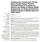 Ultra NMN (β-Nicotinamide Mononucleotide) – 99% Pure – NAD+ Booster - Uno Vita AS