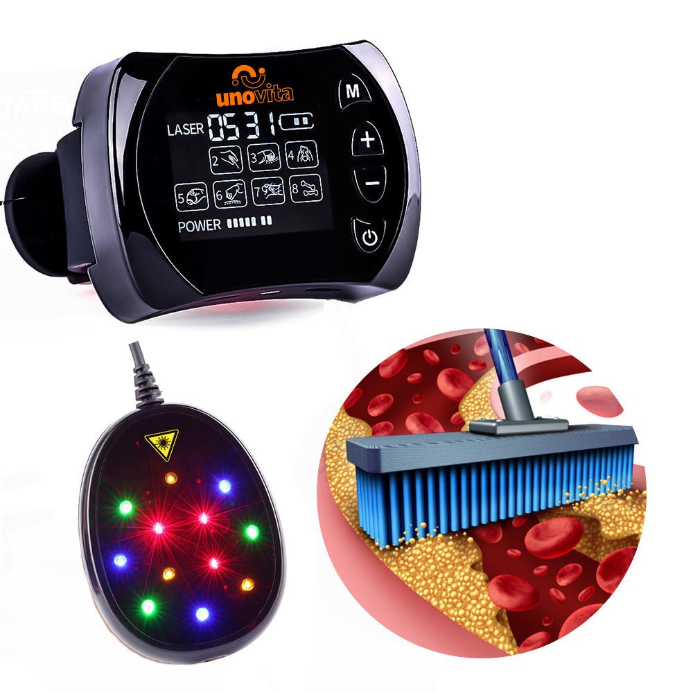 Uno Vita 4 Color Laser (LLLT) therapy Watch - Uno Vita AS