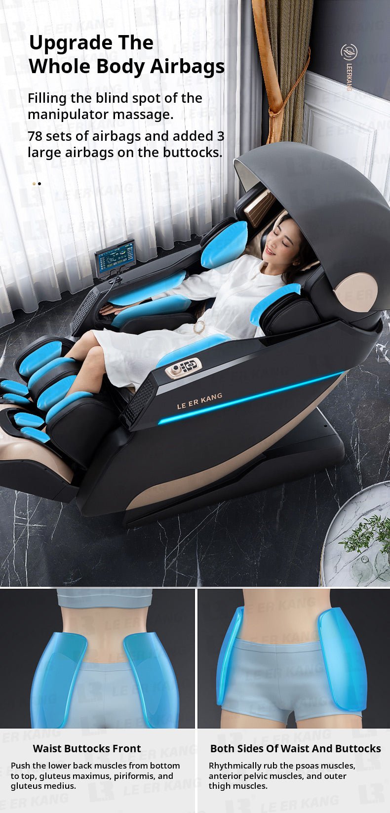 Uno Vita Luxury Zero Gravity Massage Chair - Uno Vita AS