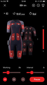 EMS de Uno Vita - traje de entrenamiento (versión masculina) - Uno Vita AS