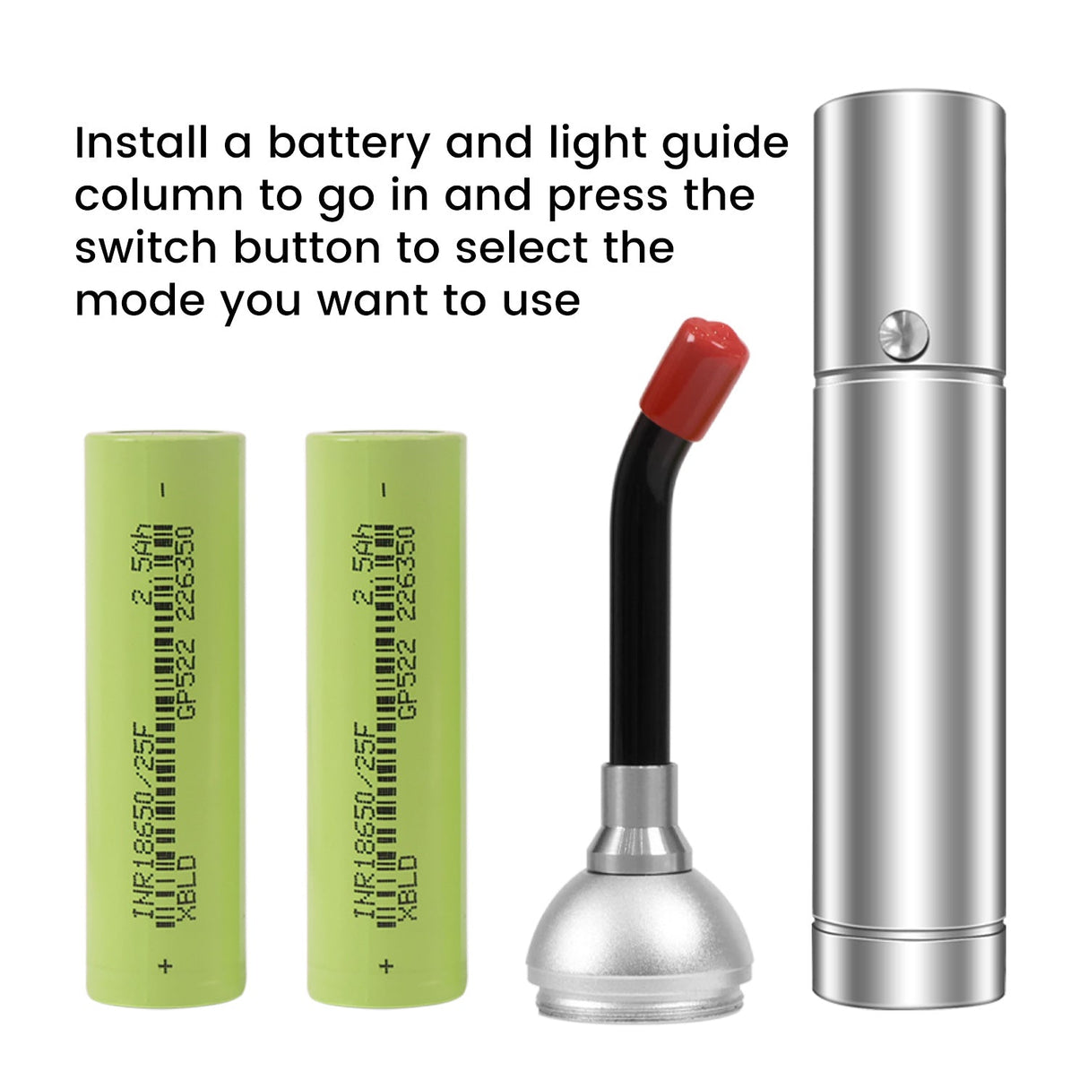 Uno Vita's Light Therapy Handheld Flashlight Torch (5 wavelengths) - Uno Vita AS