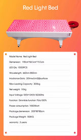 Uno Vita`s Red Light Therapy Bed and Panel for clinics and professionals - Uno Vita AS