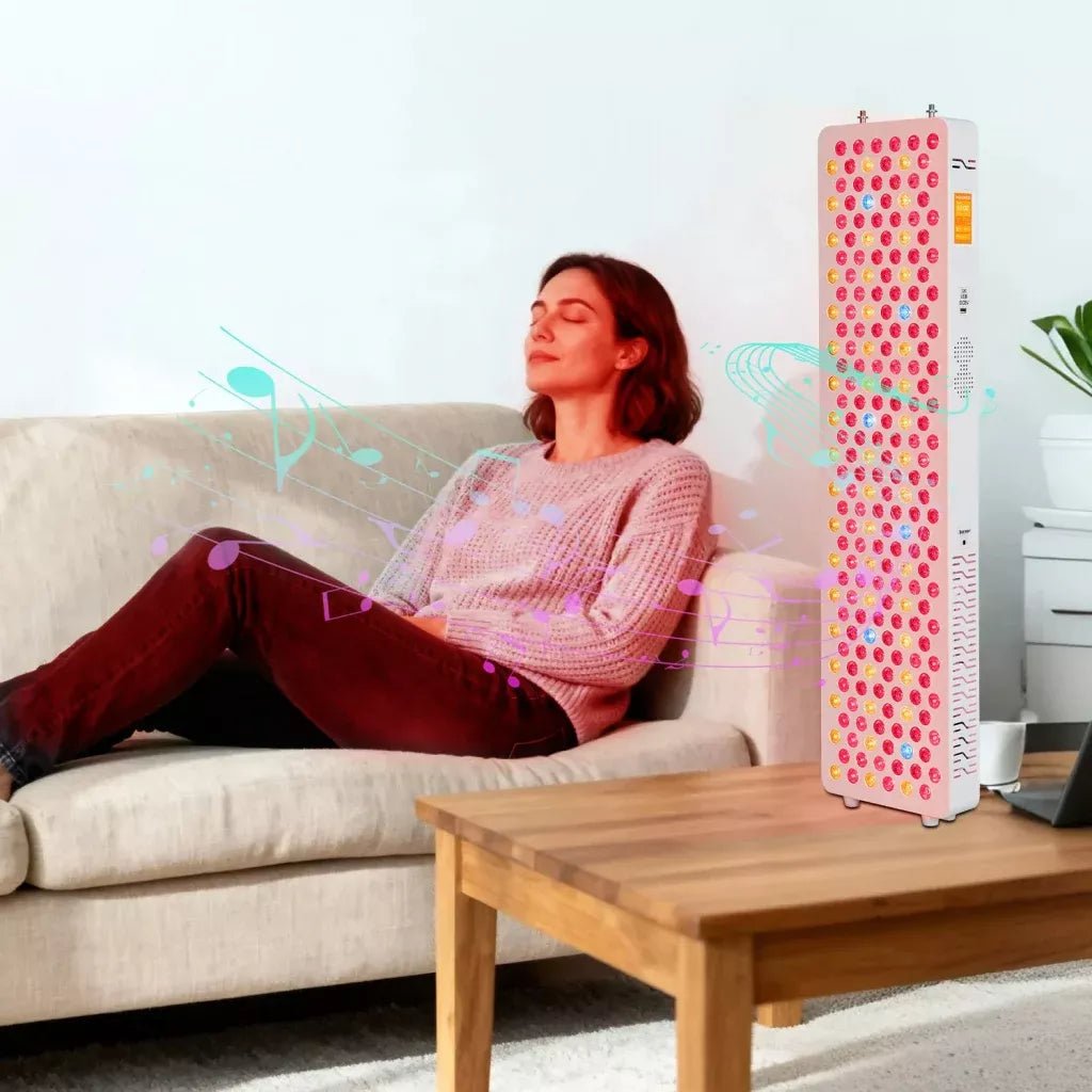 Uno Vita’s RLPRO300 - X2 – Innovative Red Light Therapy (9 waves – music – Luci Phi) - Uno Vita AS