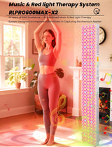 Uno Vita’s RLPRO600Max - X2 – Innovative Red Light Therapy (9 waves – music – Luci Phi) - Uno Vita AS