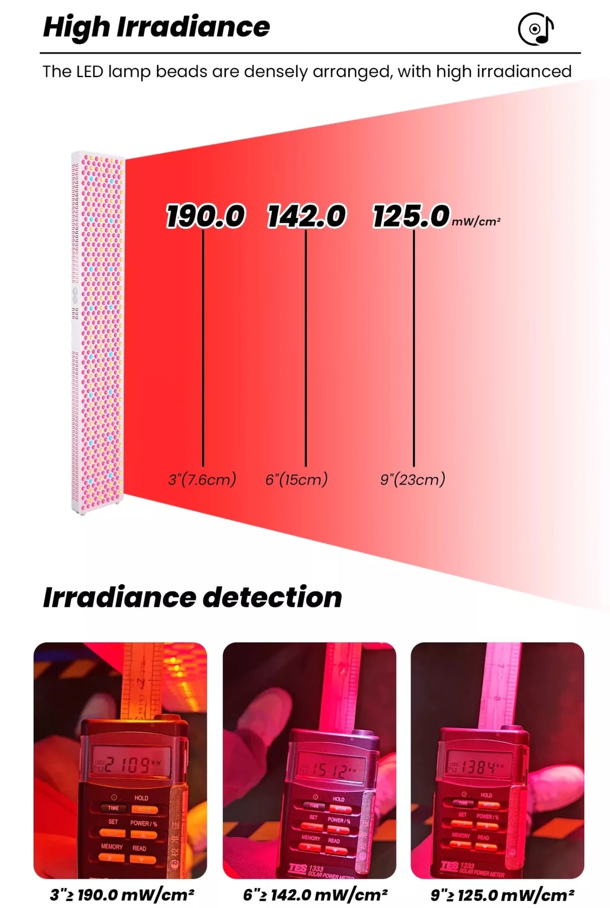 Uno Vita’s RLPRO600Max - X2 – Innovative Red Light Therapy (9 waves – music – Luci Phi) - Uno Vita AS