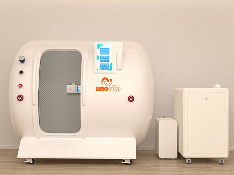 Uno Vita’s Top Line HBOT Duo Side - By - Side Lounge Hard - Shell Hyperbaric Oxygen Chamber for Two Persons (UnoVita YF - 2003) - Uno Vita AS