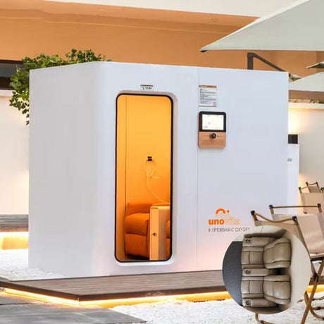 Premium Edition Hard-shell Hyperbar Oxygen Chamber for 2 People - Exclusive Design - Uno Vita AS