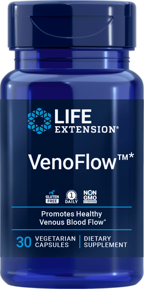 Life Extension VenoFlow für eine gesunde Venenzirkulation, 30 vegetarische Kapseln
