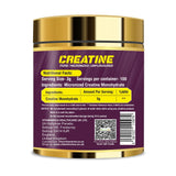 Vitaminnica 100% Pure Creatine Monohydrate Powder for Performance and Muscle Power - Uno Vita AS