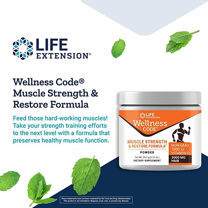 Wellness Code® Muscle Strength & Restore Formula - Uno Vita AS